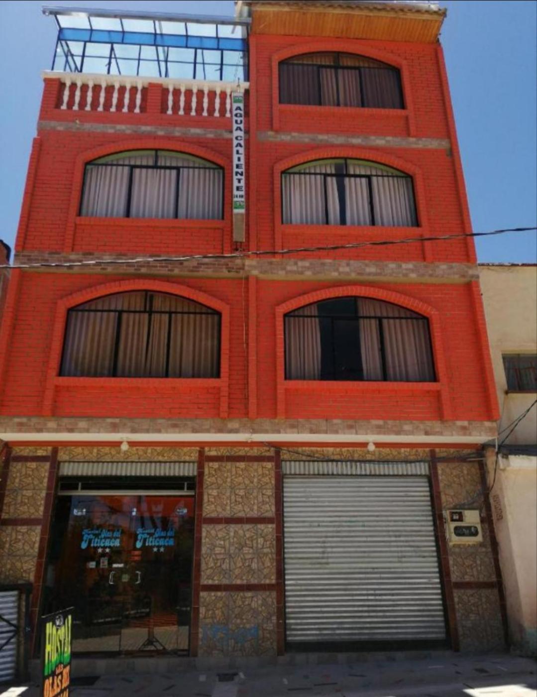 Olas Del Titicaca Backpackers Hostel Copacabana  Exterior foto